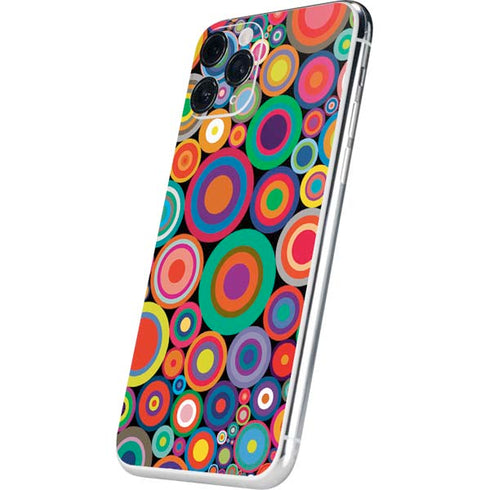 Psychedelic Circles iPhone 11 Pro Skin